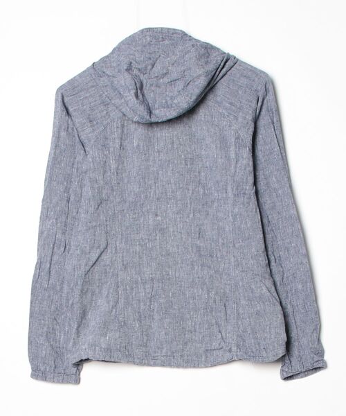 「patagonia」 ワンポイントジップアップパーカー X-SMALL グレー レディース_画像2