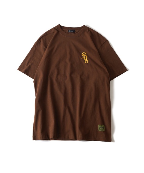 「Subciety」 半袖Tシャツ - グリーン メンズ_画像3