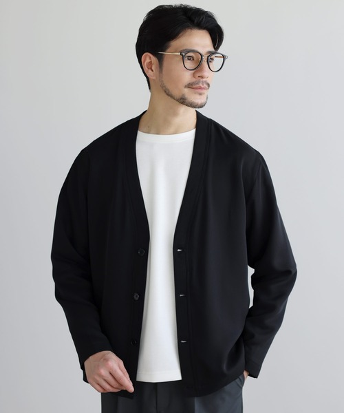 「SPU」 カーディガン M チャコール メンズ_画像3