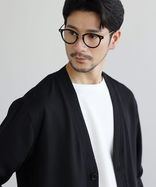 「SPU」 カーディガン M チャコール メンズ_画像4