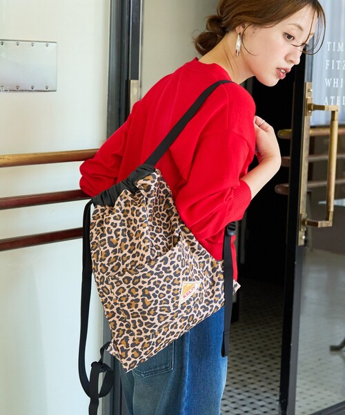 「FREAK'S STORE」 リュック ONE SIZE モカ レディース_画像4