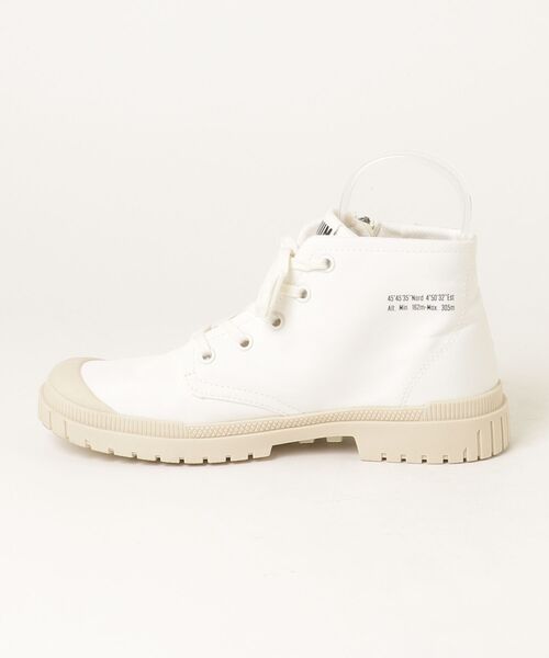 「PALLADIUM」 ハイカットスニーカー 24cm ホワイト メンズ_画像4