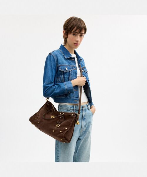 COACH（コーチ） ショルダーバッグ バッグ ライダー サッチェル バッグ