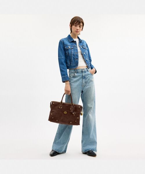 COACH（コーチ） ショルダーバッグ バッグ ライダー サッチェル バッグ