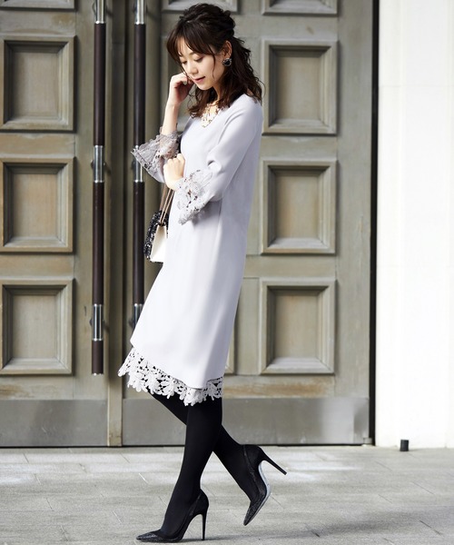 国内配送★REFORMATION★Sai ドレスワンピース SALE50％OFF】【REPLETE】刺繍レースワンピースドレス(724925
