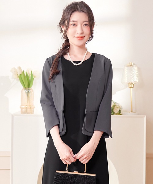 今日削除‼️ ナポレオン ジャケット 風 カーディガン ボレロ ZARA 系 セール】 《大きいサイズ》ジャケット風カーディガン