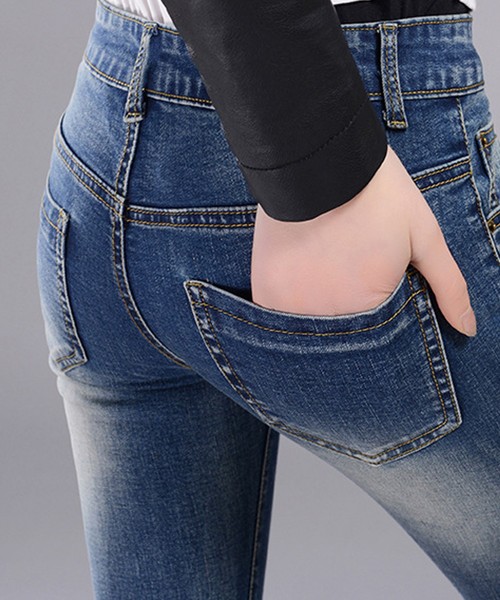 DAY CLOSET ジーンズ デニム デニムパンツ レディース クラッシュ加工