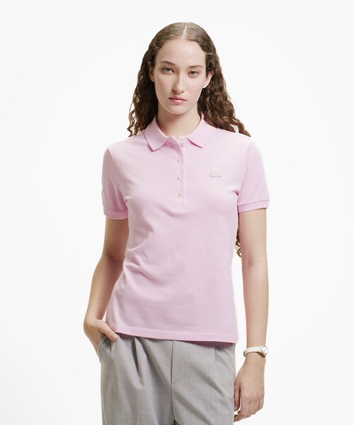 LACOSTE JUNYA WATANABE MAN ポロシャツ S ピンク 中古・古着通販】JUNYA WATANABE MAN (ジュンヤ ワタナベ メン