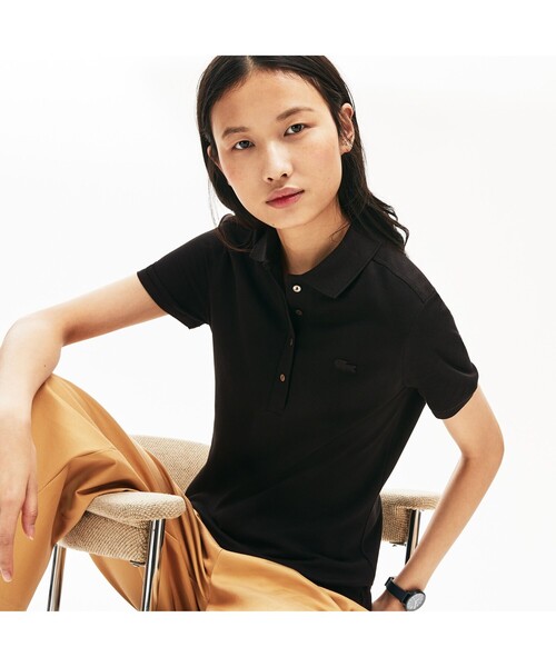 LACOSTEラコステのスリムフィット　ストレッチコットンピケポロ LACOSTE ポロシャツ ポロ スリムフィット ストレッチコットン