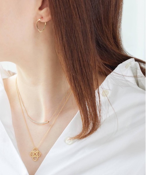 VENDOME AOYAMA ピアス K10ゴールド ベーシックピアス