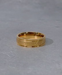 シグネチャー数字リング SBG by 7JEWELRY 指輪 リング ローマ数字リング メンズ