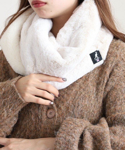 KANGOL（カンゴール） ネックウォーマー スヌード フェイクファース