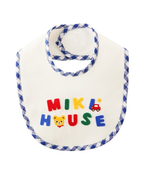 MIKI HOUSE（ミキハウス） スタイ よだれかけ プッチー＆うさこスタイ