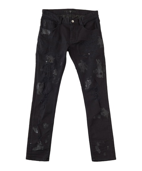No id. Destroy skinny denim デストロイスキニーデニム NO ID.（ノーアイディー） ジーンズ 「NO ID.」Destroy Skinny Denim