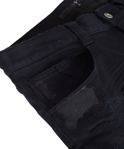 NO ID.（ノーアイディー） ジーンズ 「NO ID.」Destroy Skinny Denim