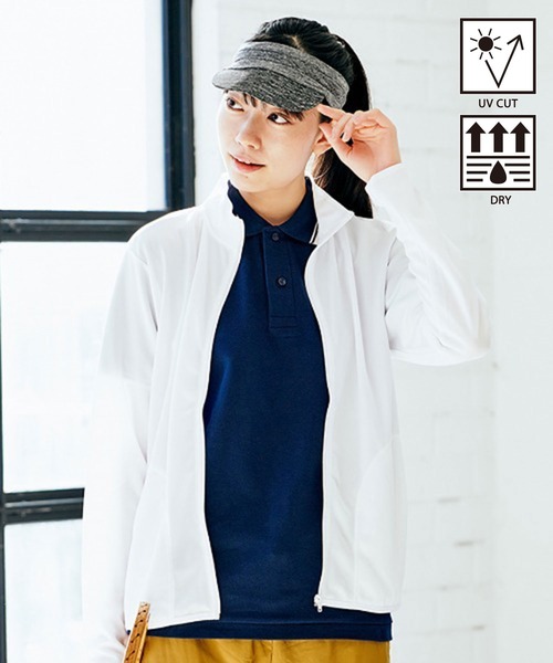 UVカットパーカー セール】吸水速乾！UVカット！【Printstar】mesh dry zip hoodie