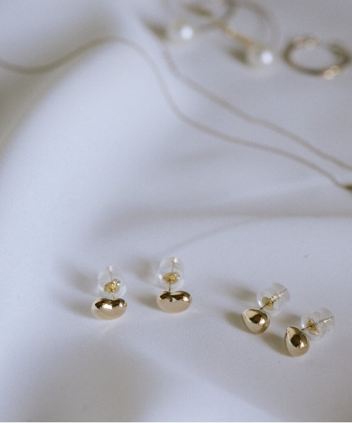 ピアス ピアス 18k【mollica-grand -モリカ・グラン-】K18 18金 ポスト長め つけっぱなし ピアス mollica K18 18k grand モリカ グラン 18金 ポスト長め