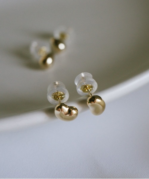 ピアス ピアス 18k【mollica-grand -モリカ・グラン-】K18 18金 ポスト長め つけっぱなし ピアス mollica K18 18k grand モリカ グラン 18金 ポスト長め