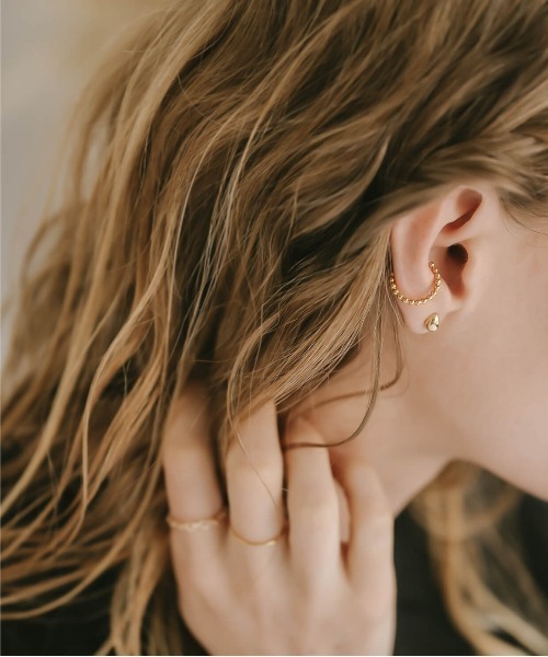 ピアス ピアス 18k【mollica-grand -モリカ・グラン-】K18 18金 ポスト長め つけっぱなし ピアス mollica K18 18k grand モリカ グラン 18金 ポスト長め