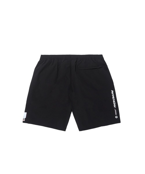 AAPE 黒 ショートパンツ AAPE BY *A BATHING APE® ショートパンツ | ブラック | FARFETCH JP