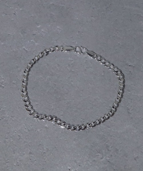 シルバー ブレスレット SBG by 7JEWELRY ブレスレット SBG キヘイチェーンブレスレット4mm