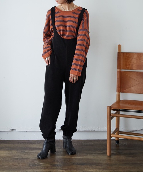 ニット MULTI BORDER KNIT
