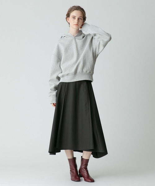 allureville フレアロングスカート 黒 allureville（アルアバイル） スカート マチフレアスカート : ZOZOTOWN