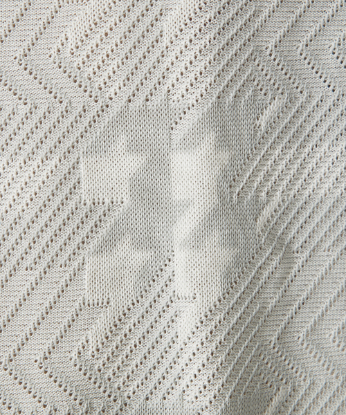 ABAHOUSE（アバハウス） tシャツ 「ハウンドトゥース柄」リラックス