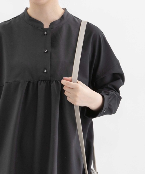 nop de nod（ノップドゥノッド） ワンピース スタンドカラーワンピース