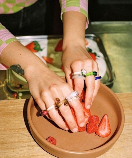 NINFA handmade（ニンファ ハンドメイド） 指輪 リング Marble Ring