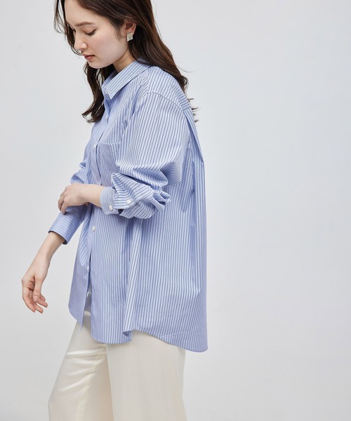 ROPE'×THOMAS MASON 2WAYレギュラーシャツ ROPÉ(ロペ) / 【THOMAS MASON】【2WAY】レギュラーシャツ