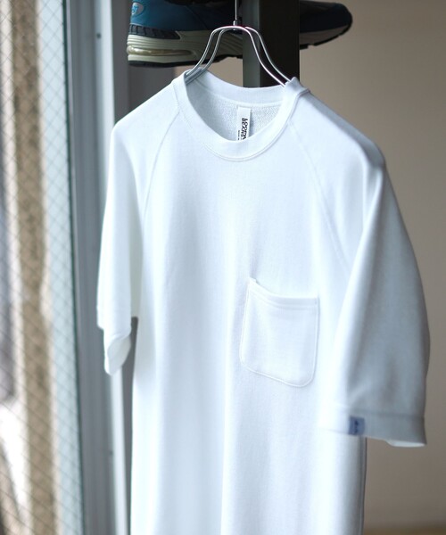 【美品】  LOOPWHEELER / ループウィラー | L'Appartement 取扱い x LOWERCASE Half Sleeve Sweat ハーフスリーブ スウェット 五分袖  white | フリー | ホワイト | レディース LOOPWHEELER / ループウィラー | L'Appartement 取扱い x LOWERCASE