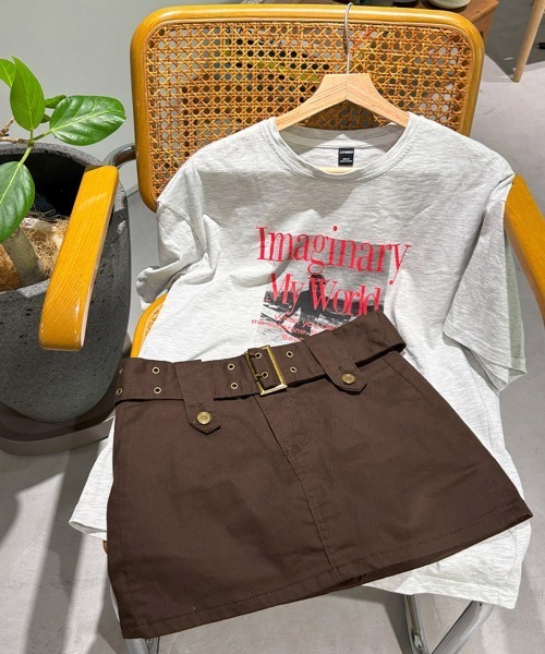 miniministore（ミニミニストア） スカート キュロットデニムスカート