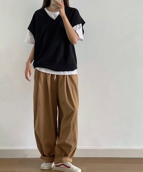 Number (N)ine ダークブラウン 4ポケスウェットベスト　ジレサイズ2 ベスト ジレ スウェットベスト レディース : ZOZOTOWN Yahoo!店 - 通販
