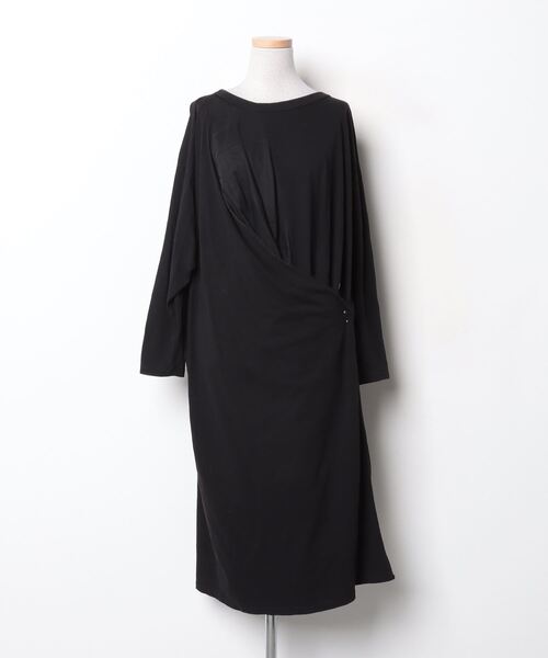 ZUCCa」 長袖ワンピース M size ブラック レディース : 83613477 