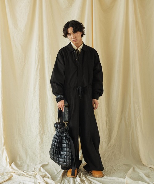 Aphlotus ショルダーバッグ フェイクレザーキルティング バゲット