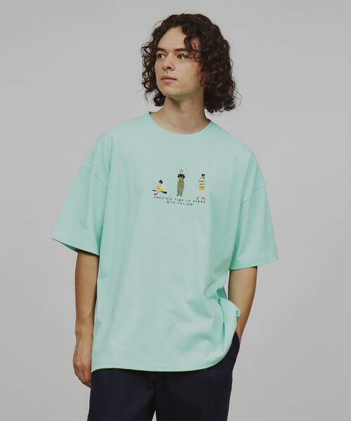 tk.TAKEO KIKUCHI（ティーケータケオキクチ） tシャツ スリピープルズ