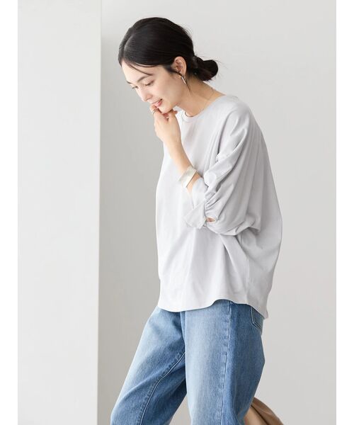 AMERICAN HOLIC tシャツ 接触冷感5分袖ドルマンカットプル