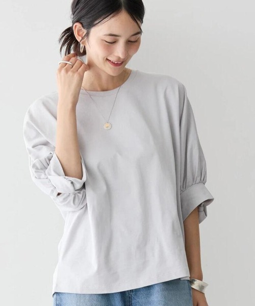 AMERICAN HOLIC tシャツ 接触冷感5分袖ドルマンカットプル