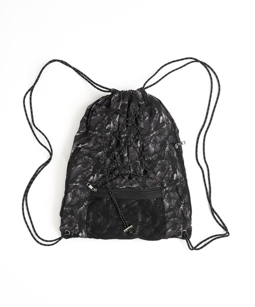 ナッシュ バックパック ASSORT DRAW CORD KNAPSACK/アソートドローコードナップサック