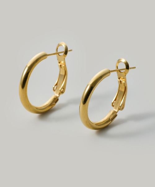 『JOLIE 』ピアス Jolie Toujours（ジョリトゥジュール） フープ ピアス 「K18GP