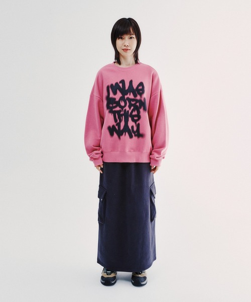 トレーナー スウェット A'GEM/9 × .kom「ISTKUNST/イストクンスト」IK STUDIO SWEATSHIRTS/イストクンスト ス ISTKUNST トレーナー スウェット A'GEM/9 × .kom「ISTKUNST