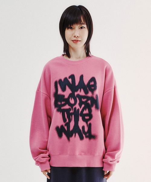 さらに100円引き◆ISTKUNST◆BORN THIS WAY SWEATSHIRTS ISTKUNST