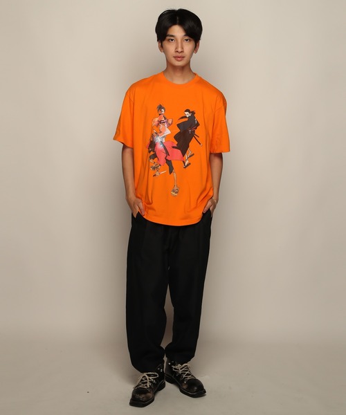 YEN TOWN MARKET tシャツ 「SAMURAI CHAMPLOO」サムライチャンプルー T