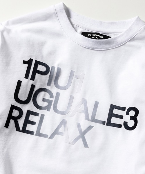 1PIU1UGUALE3 グラデーションシャツ 1PIU1UGUALE3 RELAX 1PIU1UGUALE3RELAX(ウノピュウノウグァー