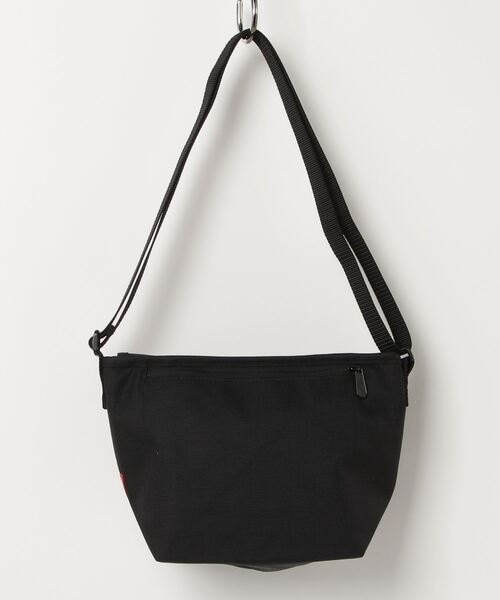 Manhattan Portage ブラックショルダーバッグ SPRUCE STREET SHOULDER BAG | Manhattan Portage BLACK LABEL