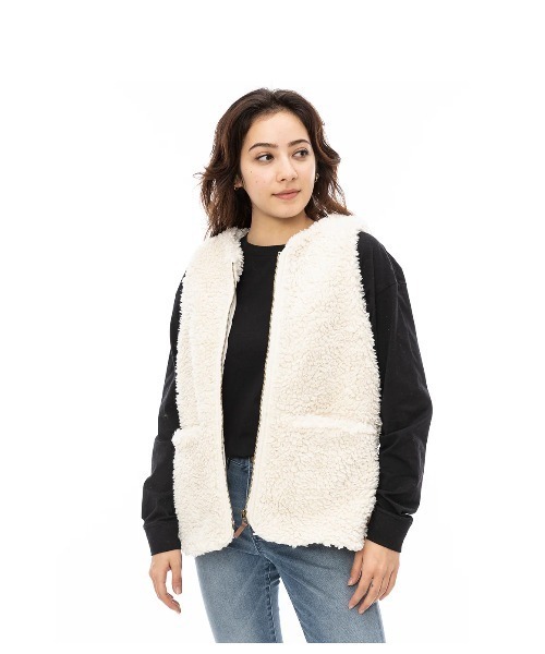 ベスト ジレ BILLABONG レディース BOA VEST ベスト/ビラボンサイドスリットボアベスト レディース BILLABONG ベスト ジレ レディース BOA VEST ベスト/ビラボン