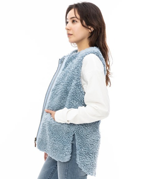 ベスト ジレ BILLABONG レディース BOA VEST ベスト/ビラボンサイドスリットボアベスト レディース BILLABONG ベスト ジレ レディース BOA VEST ベスト/ビラボン