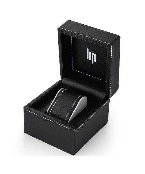 腕時計 「LIP/リップ」ヒマラヤ 40ｍｍ スケルトン オートマチック シルバー ダークブルー レザー メンズの画像