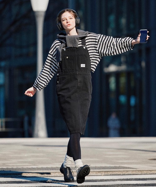 MILKFED ワークスタイルサロペットスカート　ワンピース MILKFED.｜WORK STYLE SALOPETTE SKIRT MILKFED. | Rakuten